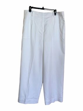 Ann Taylor White Dress Trousers. Size 14. NWT
